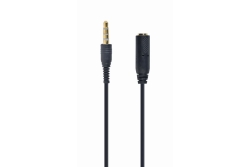 gembird 3,5mm Audio Crossover Adapterkabel, schwarz