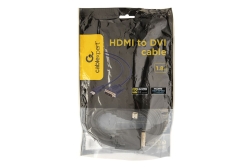 gembird HDMI zu DVI Kabel, 1,8m