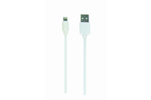 gembird 8-poliges Synchronisierungs-Ladekabel, weiß, 1 m