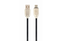 gembird Hochwertiges Micro-USB-Ladekabel , 2 m, schwarz