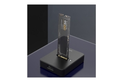 gembird Desktop-USB-Typ-C-M.2-SATA- Dockingstation, schw.