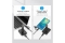 gembird Desktop-USB-Typ-C-M.2-SATA- Dockingstation, schw.