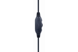 gembird Gaming-Headset Lautstärkereg, blau-schwarz,...