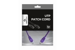 gembird CAT5e UTP-Patchkabel, lila, 0,25 m