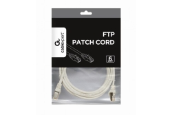 gembird CAT6 FTP-Patchkabel, weiß, 3 m