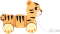 Nachziehtier Tiger „Safari“