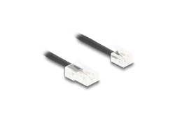 DELOCK Telefonkabel/Spiralkabel RJ11 St. zu RJ45 St. 2m S.