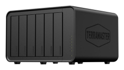 TERRAMASTER F6-424MAX, 6bay NAS,10Core,8GB DDR5 RAM,Diskless