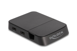 DELOCK Smartphone Dockingstation 4K mit integrierter Halt.