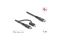 DELOCK USB2 in 1Kabel USB Type-C zu Type-C/Lightning 1m MFI