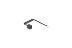 DELOCK Telefonkabel/Spiralkabel RJ11 St. zu RJ11 Bu. 1m