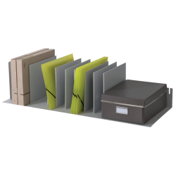 Belegfach flexibel für Rollladenschrank easyOffice grau