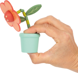 Display Drückfiguren Blumen