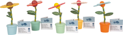 Display Drückfiguren Blumen