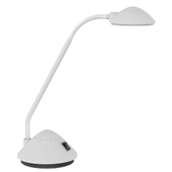 LED-Tischleuchte MAULarc, 3000 Kelvin, weiß