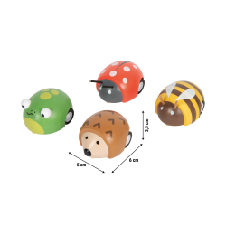 Display Rückziehtiere Kleine Freunde