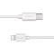 Ladekabel Lightning auf USB-C 2.0 1,0m weiß
