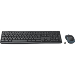Tastatur + Maus MK270 Wireless Optisch - schwarz