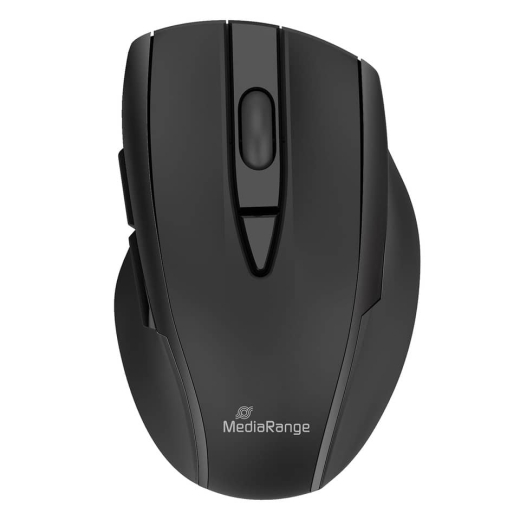 Maus MROS217 - optisch Funkmaus, 5-Tasten, kabellos, schwarz