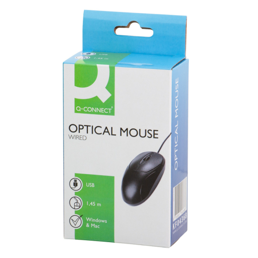 3-Tasten-Maus optisch, schwarz