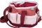 Pferdepflegeset mit Tasche rot
