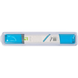 Gel-Tastatur-Handgelenkauflagen - blau-transparent