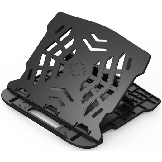 Laptophalter drehbar, Kunststoff, schwarz