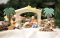Spielset Holzkrippe Weihnachtsgeschichte