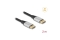 DELOCK DisplayPort Kabel 16K 60Hz 2m silber Metall