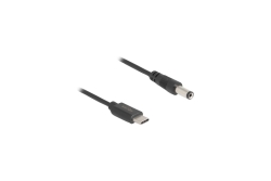 DELOCK Kabel USB Power USB Type-C > DC 5,5 x 2,1mm St 1m