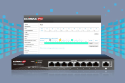 EDIMAX Switch 8x TGS-3109XT (2.5GbE Web Smart Switch)