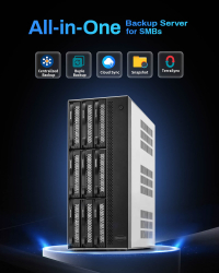 TERRAMASTER T9-500 PRO, 9bay NAS, 10Core, 16GB DDR5,Diskless