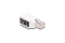 DELOCK RJ50 Adapter Stecker zu Buchse weiß