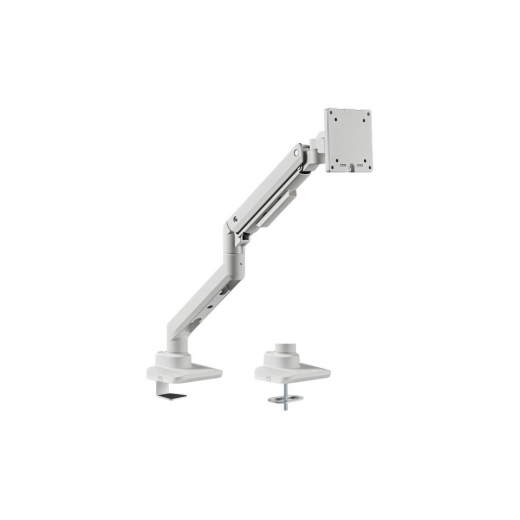 Schwerlast-Monitor-Tischhalterung, 17-49, neigbar, weiß