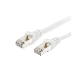 Patchkabel Cat.6A S/FTP, 0,25m, weiß