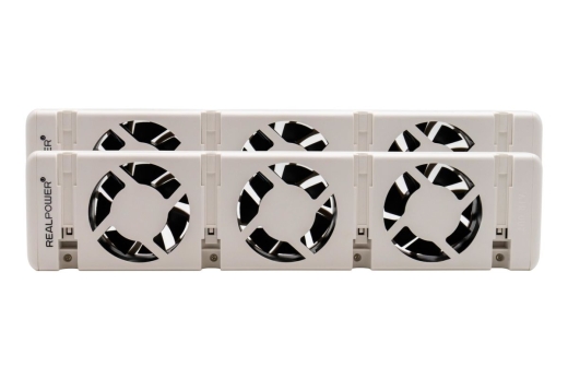 REALPOWER Heizungslüfter HL-2,2er Set mit 3 Ventilatoren