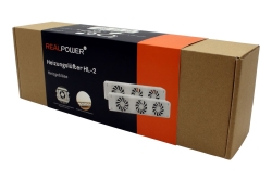 REALPOWER Heizungslüfter HL-2,2er Set mit 3...