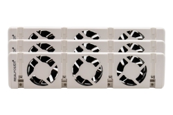 REALPOWER Heizungslüfter HL-3,3er Set mit 3...