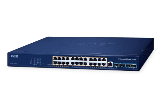 PLANET 24-Port PoE+ Managed Switch GS-6311-24HP4X