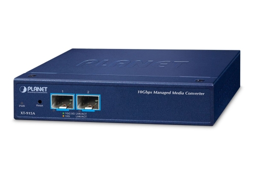 PLANET 2-Port SFP+ Managed Media Converter XT-915A