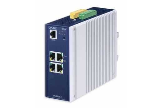 PLANET Industrial L2+ 4-Port Managed TSN Ethernet Switch TS