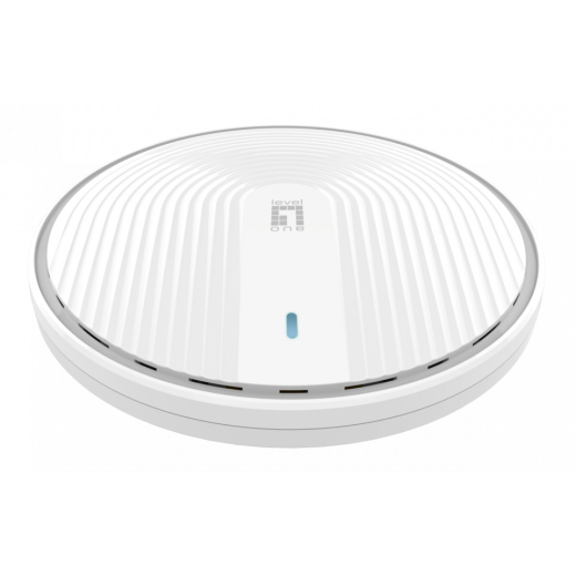 Dual-Band Wi-Fi 6 PoE Wireless Access Point, 8 SSIDs, 1800 MBit/s, Deckenmontage