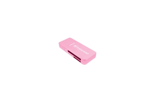 Card Reader Transcend F5 USB3.0 SD/microSD Card Reader pink