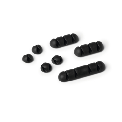 Kabel-Clip CAVOLINE® CLIP MIX - sortiert, graphit,...
