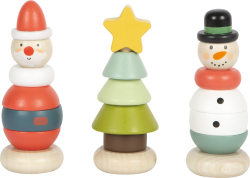 Display Stapelfiguren Weihnachten und Winter