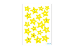 HERMA MAGIC STERNE, NEON-GELB