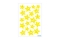 HERMA MAGIC STERNE, NEON-GELB