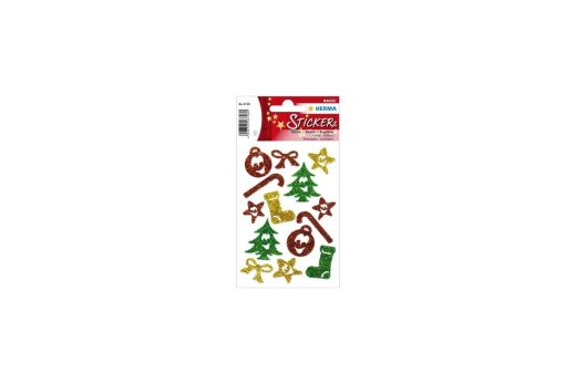 HERMA MAGIC WEIHN. WEIHNACHTSSYMBOLE, GLITTERY