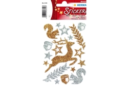 HERMA MAGIC WEIHN. WALDTIERE, GLITTERY