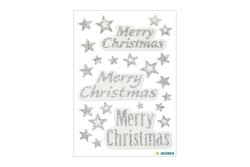 HERMA MAGIC WEIHN. MERRY CHRISTMAS, GLITTERY